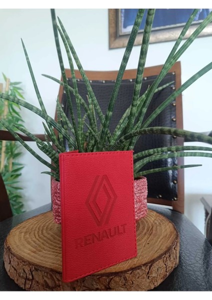Renault Deri Dikişli Araç Ruhsat Kılıfı Kabı Oto Ruhsatlık Araba Ruhsat Koruyucu modelleri