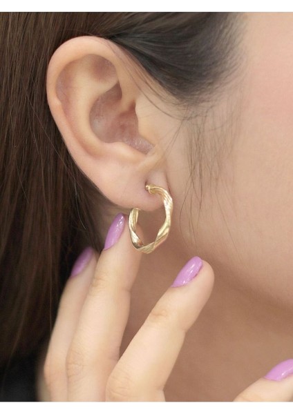 14 Ayar Altın Sarmaşık Parıltı Küpe fiyatları