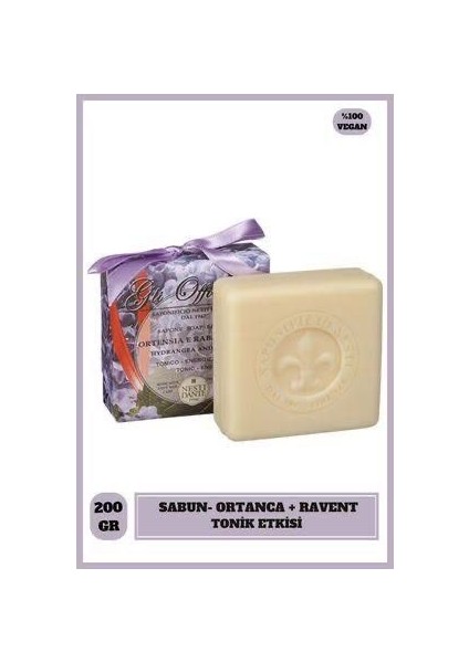 Gli Officinali Ortensia E Rabarbaro Katı Sabun 200GR