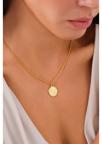 14 Ayar Altın Pres Tuğra Kolye fiyatları