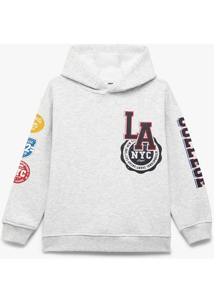 Gri Erkek Çocuk Sweatshirt 6WKB10167TK