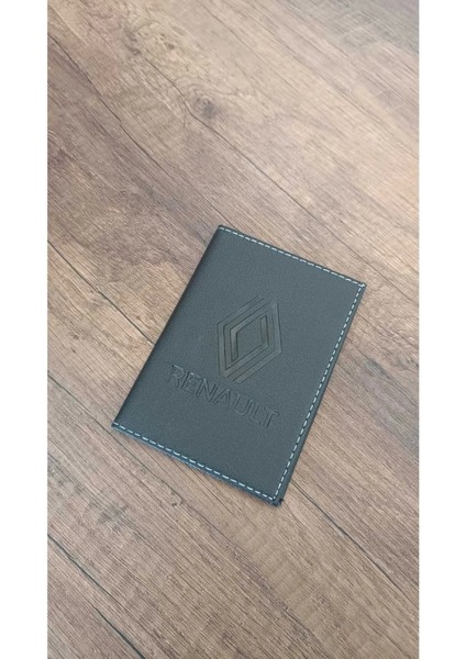 Renault Deri Dikişli Araç Ruhsat Kılıfı Kabı Oto Ruhsatlık Araba Ruhsat Koruyucu fırsatları