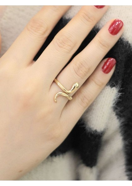 14 Ayar Altın Kısa Yılan Yüzük fiyatları