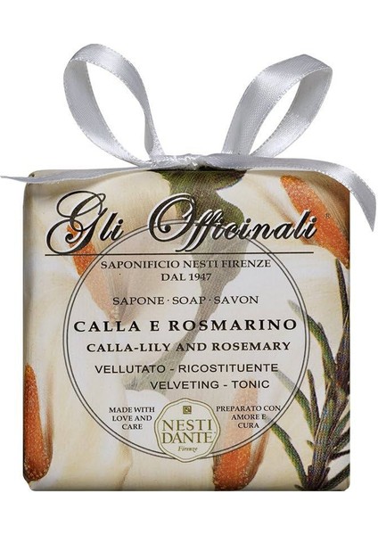 Gli Officinali Calla E Rosmarino Katı Sabun 200GR