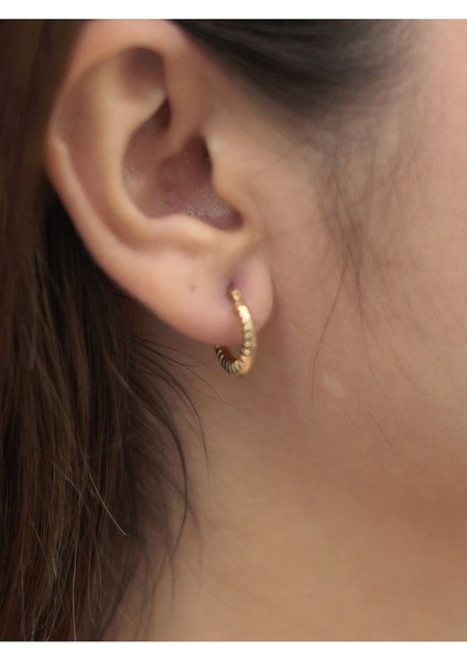 14 Ayar Altın Ince Midye Küpe fiyatları