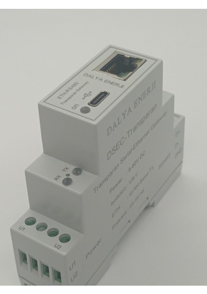 ETH-RS485 Transparan Gateway – Ethernet’den RS485’E Endüstriyel Veri Dönüştürücü indirimleri
