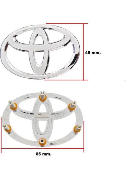 Toyota Dıreksıyon Aırbag Kapak Arma Logo