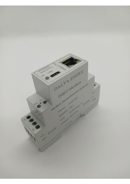 DSEC-Modbus TCP – Modbus RTU (RS485) Endüstriyel Modbus Dönüştürücü