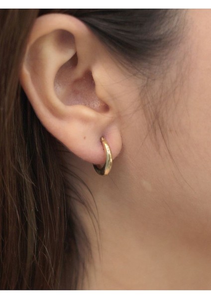 14 Ayar Altın Bombeli Soft Küpe fiyatları