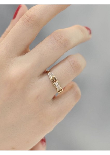 14 Ayar Altın Moonlight Yüzük modelleri