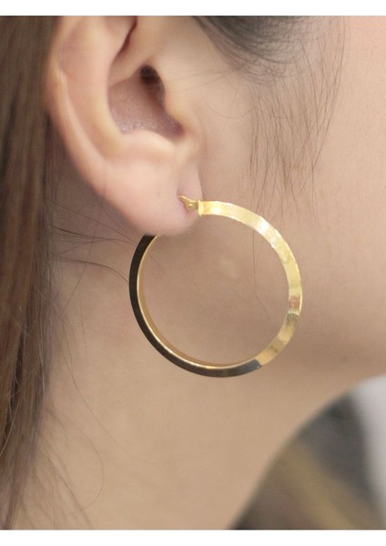 14 Ayar Altın Xl Silindir Küpe fiyatları