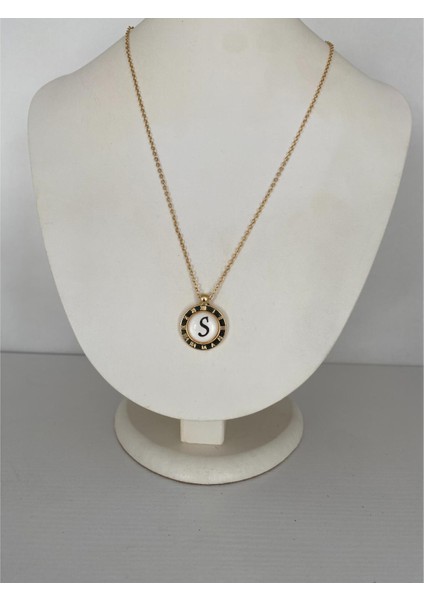 S Harfli Kolye Altın Renk fiyatları