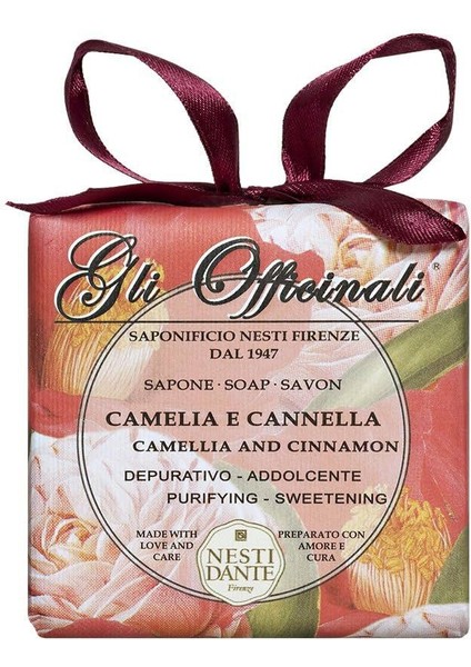 Gli Officinali Camelia E Cannella Katı Sabun 200GR