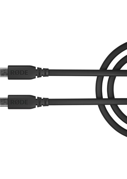 SC17: Siyah | 1.5 Mt. Usb-C - Usb-C Flat Kablo
