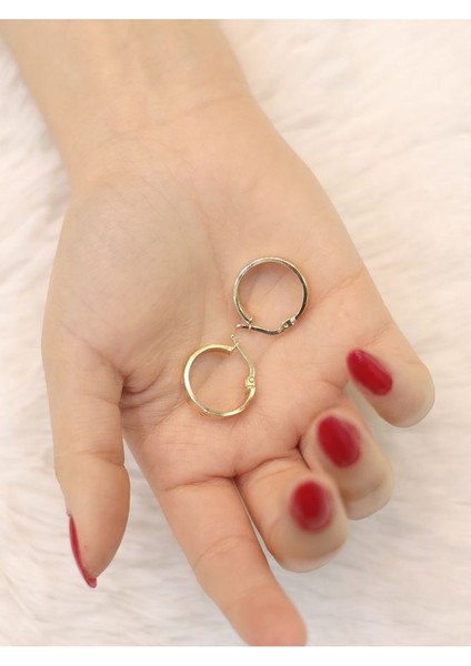 14 Ayar Altın Küçük Boy Kartier Küpe fırsatları