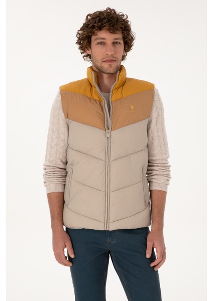 Erkek Camel Yelek (Dokuma) 50311644-VR015