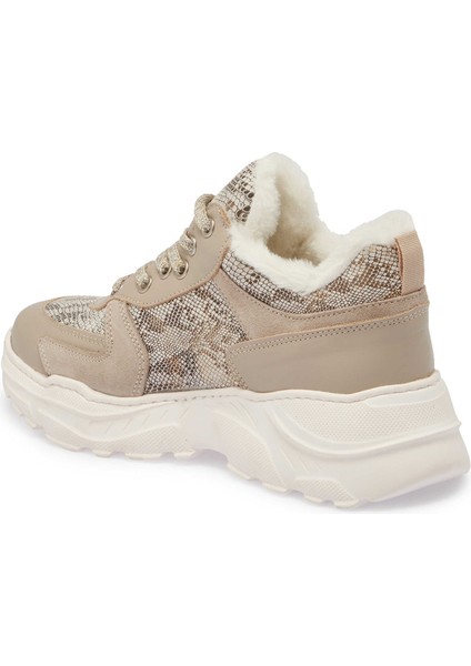 Gri Hakiki Deri Kadın Sneaker - K24S1AY67538-B43 fiyatları