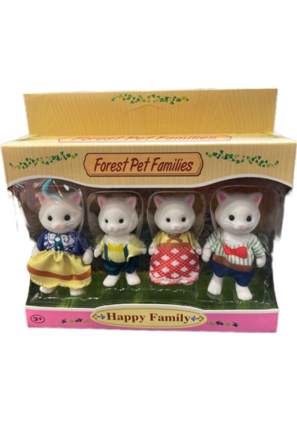 Forest Pet Family Kedi Ailesi