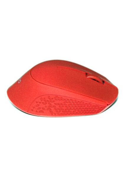 M20 Kauçuk Kaplama Kablosuz Mouse Kırmızı