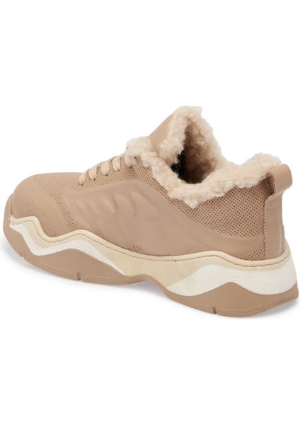 Vizon Hakiki Deri Kadın Sneaker - K24S1AY67536-A84 fiyatları
