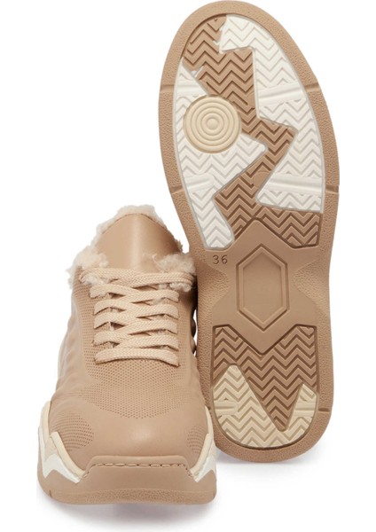 Vizon Hakiki Deri Kadın Sneaker - K24S1AY67536-A84 fırsatları