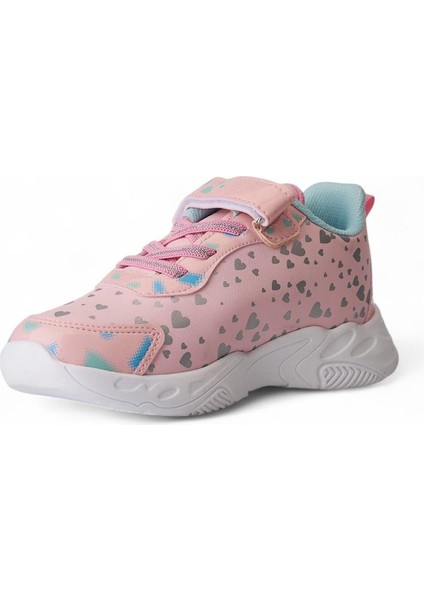 Kız Çocuk Ortopedik Kuromi Desenli Cırtlı Sneaker Spor Ayakkabı modelleri