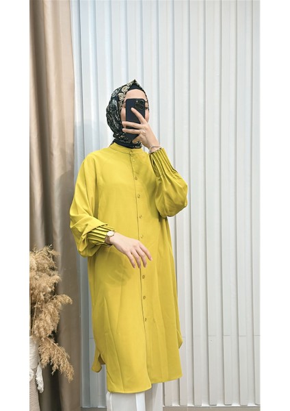 Kolları Nevrülü Araboy Tunik modelleri
