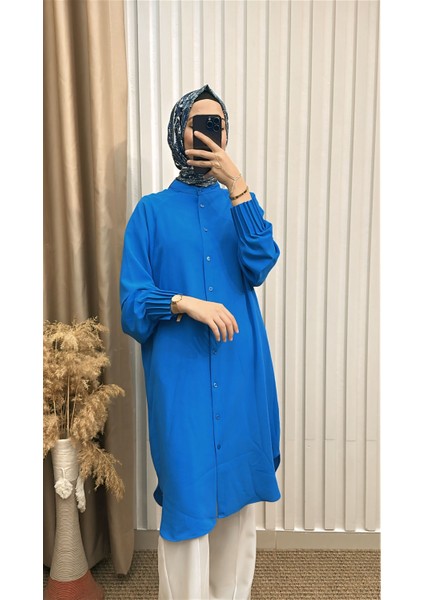 Kolları Nevrülü Araboy Tunik modelleri