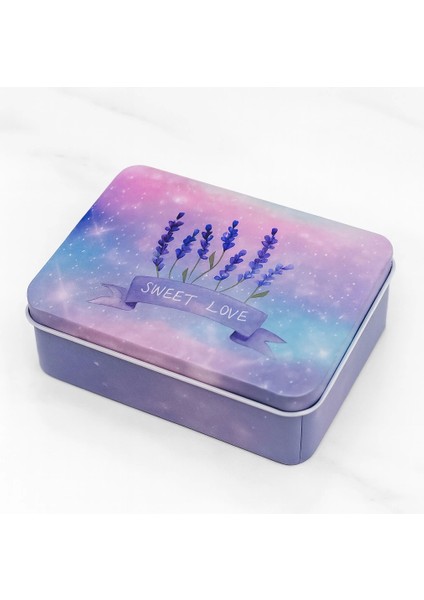 Dikdörtgen Kutu Hediye Kutusu Sevgililer Günü Hediye Kutusu Sweet Love Lila 6 Lı 12x10cm fiyatları