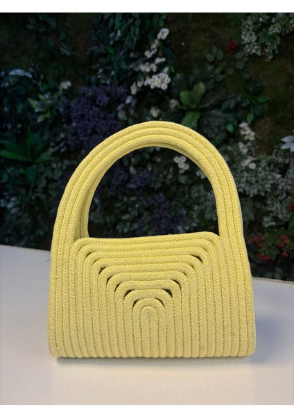 Soft Mini Jüt Hasır Portföy Clutch El Çantası Yazın Modası fiyatları