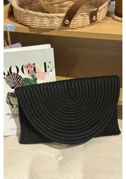 El Geçirme Detaylı Zarf Portföy Clutch Çanta