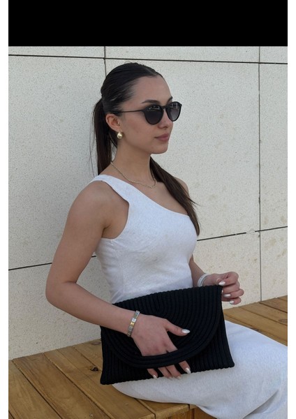El Geçirme Detaylı Zarf Portföy Clutch Çanta indirimleri