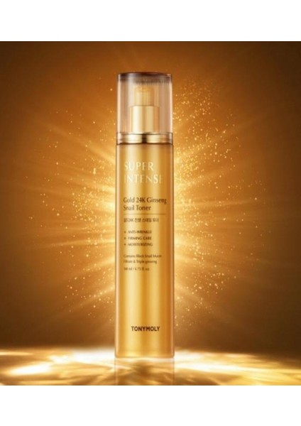 Süper Yoğun Altın 24K Ginseng Salyangoz Toniği 140ML