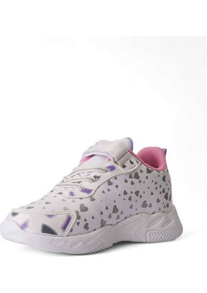 Kız Çocuk Ortopedik Kuromi Desenli Cırtlı Sneaker Spor Ayakkabı fırsatları