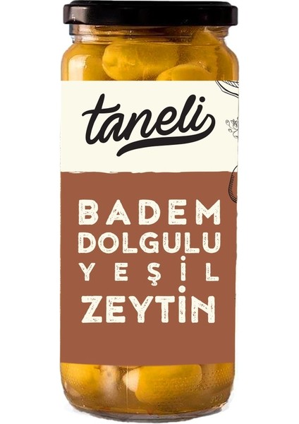 Badem Dolgulu – Bademli Yeşil Zeytin 300 gr