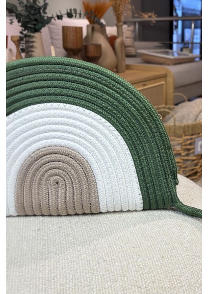 Moss Fermuarlı Hasır Jüt Vegan Clutch Çanta fırsatları