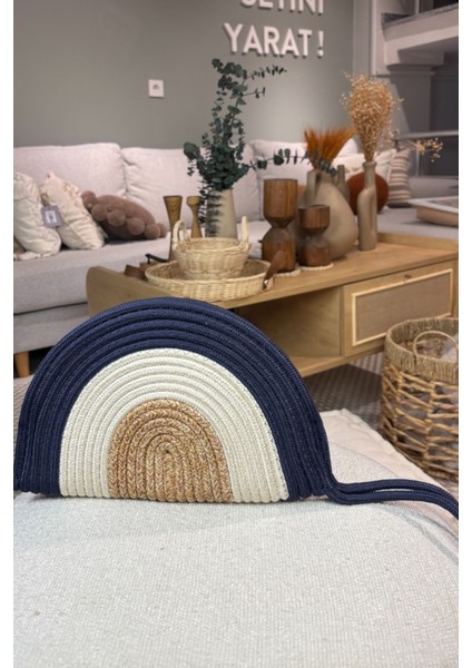 Moss Fermuarlı Hasır Jüt Vegan Clutch Çanta fiyatları