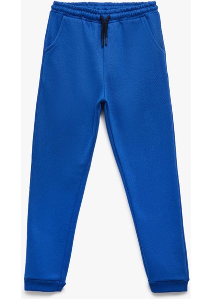 Şardonlu Basic Jogger Saks Erkek Çocuk Eşofman Altı 6WKB40048TK