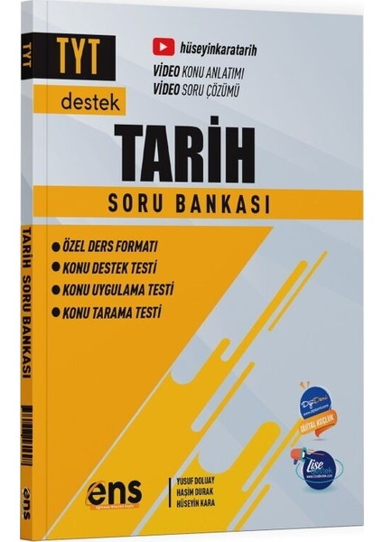 Tyt Tarih Destek Soru Bankası Ens Yayıncılık