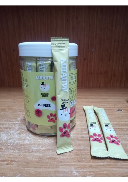 Krema Tavuklu Kedi Ödül Mama 15 Gram 10 Adet fiyatları