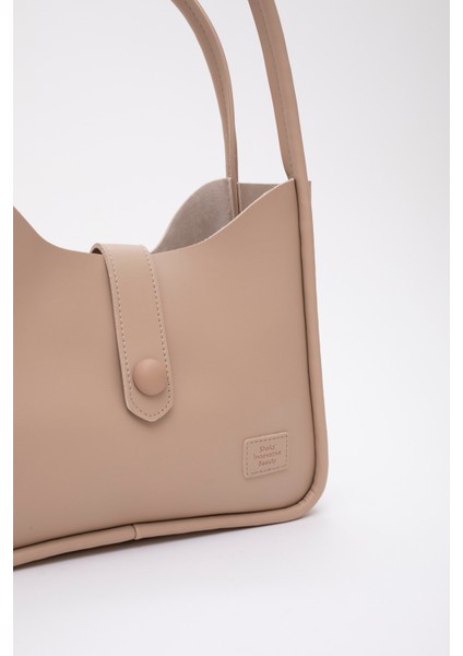 Vizon Shk79 Deri Düğme Detaylı Çıtçıtlı Makyaj Çantalı Kol ve Omuz Çantası modelleri