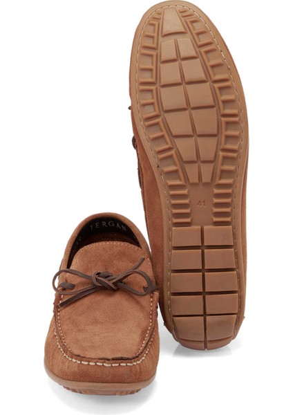 Taba Hakiki Süet Deri Erkek Loafer - E25I1AY57297-K59 fırsatları