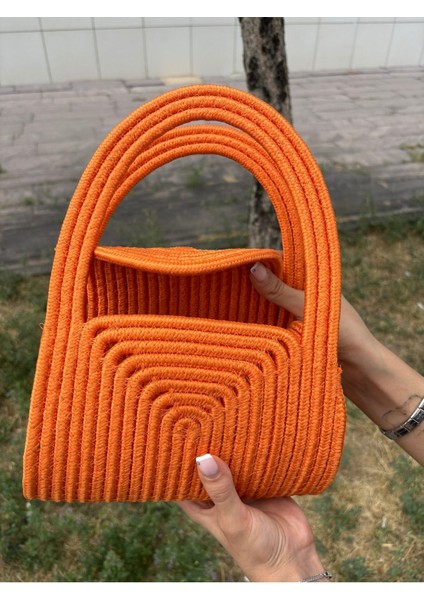 Soft Mini Jüt Hasır Portföy Clutch El Çantası Yazın Modası indirimleri