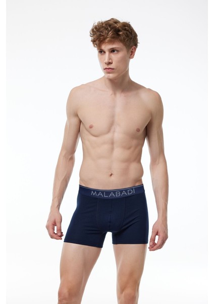 Erkek Lacivert Premium Collection Modal Boxer 252