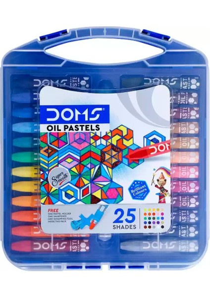 Çantalı Pastel Boya 25 Liset