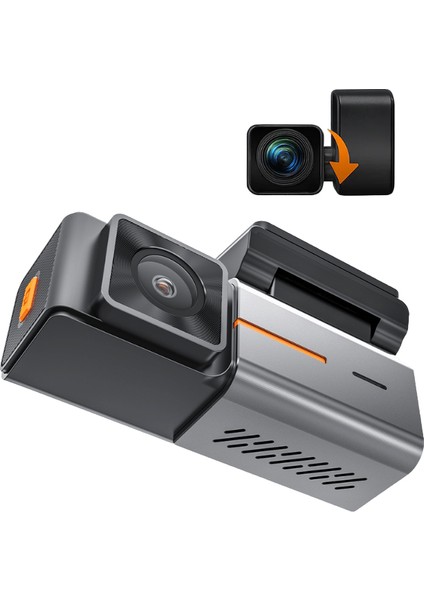 S2 4K Wifi Araç Kamerası 2160P 170° Geniş Açı Arka Kamera ile Yüksek Çözünürlük