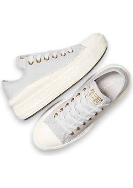 Chuck Taylor All Star Move Kadın Gri Sneaker.095 modelleri