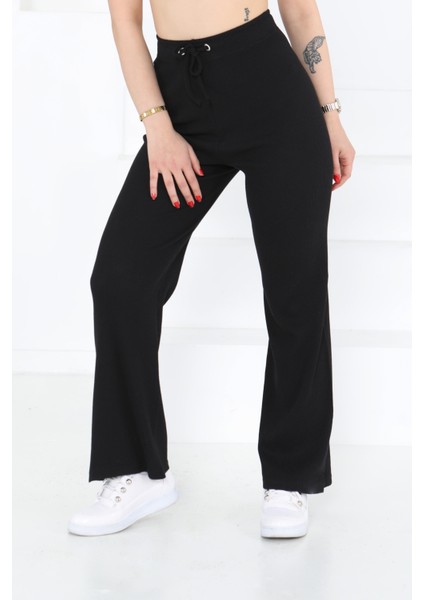 Kuşgözlü Pantolon Siyah - 27133 fırsatları