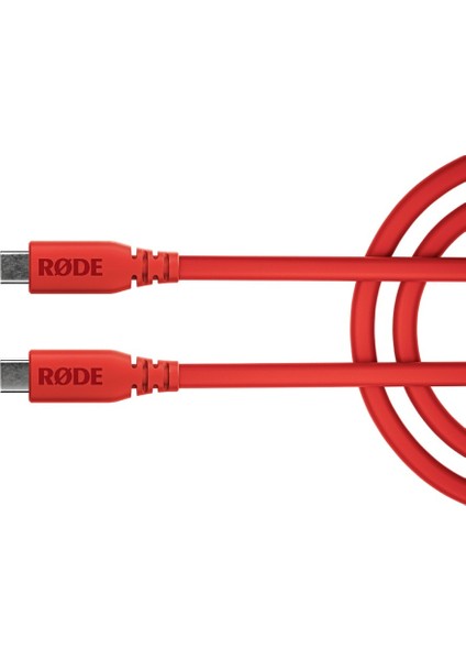 SC17: Kırmızı | 1.5 Mt. Usb-C - Usb-C Flat Kablo