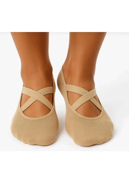 Kaydırmaz Taban Pamuklu Pilates &yoga Çorabı